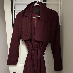 Banana Republic Purple Coat (Size S)
